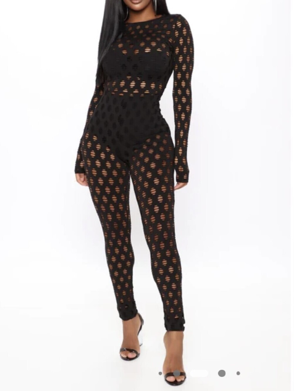 Fashion Nova Enough Play Jumpsuit - Black. Size xsmall. New.
